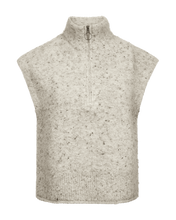 Afbeelding in Gallery-weergave laden, FREEQUENT WAISTCOAT NEMENS TWEED BOUCLE YARN moonbeam melange
