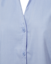 Load image into Gallery viewer, FREEQUENT BLOUSE FLYNN V-NECK chambray blue
