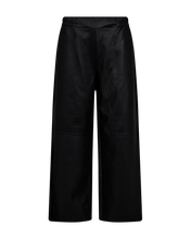 Afbeelding in Gallery-weergave laden, FREEQUENT BROEK VEGGY FAUX LEATHER FULL LENGTH black
