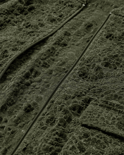 Afbeelding in Gallery-weergave laden, FREEQUENT JACKET GRY VELVET LACE kombu green

