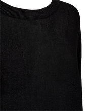 Afbeelding in Gallery-weergave laden, FREEQUENT PULLOVER BETTY METALLIC KNIT BAT SLEEVE black
