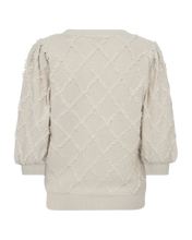 Afbeelding in Gallery-weergave laden, FREEQUENT PULLOVER SAFRI EFFECT YARN PUFF SLEEVE moonbeam
