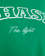 Afbeelding in Gallery-weergave laden, FREEQUENT SWEAT KAMELA RUBBER PRINT bright green w. star off-white
