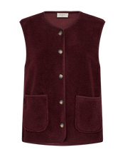 Afbeelding in Gallery-weergave laden, FREEQUENT WAISTCOAT TEDDY WITH BUTTON port royale
