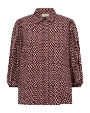 Afbeelding in Gallery-weergave laden, FREEQUENT SHIRT ADNEY PRINTED pale mauve w. port royale
