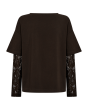 Afbeelding in Gallery-weergave laden, FREEQUENT SHIRT CHICO LACE SLEEVE mole
