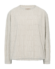 Afbeelding in Gallery-weergave laden, FREEQUENT PULLOVER MARISOL EFFECT JERSEY moonbeam
