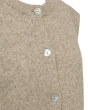 Load image into Gallery viewer, FREEQUENT VEST ALPA ALPACA BLEND silver mink melange
