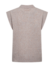 Load image into Gallery viewer, FREEQUENT VEST ALPA ALPACA BLEND pale mauve melange
