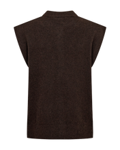 Load image into Gallery viewer, FREEQUENT VEST ALPA ALPACA BLEND mole melange
