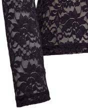 Afbeelding in Gallery-weergave laden, FREEQUENT SHIRT SALDO LACE nightshade
