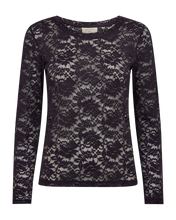 Afbeelding in Gallery-weergave laden, FREEQUENT SHIRT SALDO LACE nightshade
