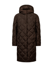 Load image into Gallery viewer, FREEQUENT JAS OLGA LONG JACKET HOOD mole
