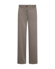 Afbeelding in Gallery-weergave laden, FREEQUENT BROEK BONNIE HERRINGBONE PATTERN moonbeam w.mole
