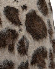 Afbeelding in Gallery-weergave laden, FREEQUENT CARDIGAN LIPPI LONGHAIR YAM JAQUARD oyster grey mel w. mole mel
