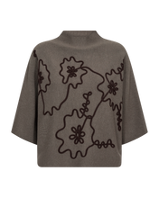 Afbeelding in Gallery-weergave laden, FREEQUENT PULL ANI INTERLOCK KNIT morel mel. w mole
