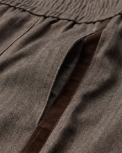 Afbeelding in Gallery-weergave laden, FREEQUENT BROEK SOFY HERRINGBONE mole w. desert taupe

