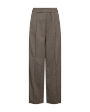Afbeelding in Gallery-weergave laden, FREEQUENT BROEK SOFY HERRINGBONE mole w. desert taupe
