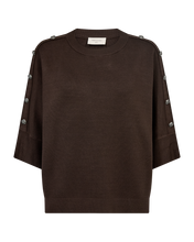 Afbeelding in Gallery-weergave laden, FREEQUENT PULLOVER ANI INTERLOCK KNIT mole
