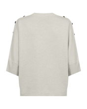 Afbeelding in Gallery-weergave laden, FREEQUENT PULLOVER ANI INTERLOCK KNIT moonbeam melange
