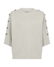 Afbeelding in Gallery-weergave laden, FREEQUENT PULLOVER ANI INTERLOCK KNIT moonbeam melange
