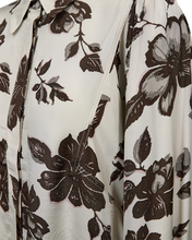 Afbeelding in Gallery-weergave laden, FREEQUENT BLOUSE MONY PRINTED BALLOON SLEEVES moonbeam w. mole
