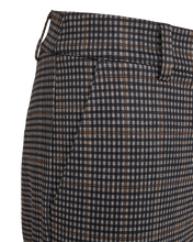Afbeelding in Gallery-weergave laden, FREEQUENT BROEK PRINTED CHECK black w. desert taupe
