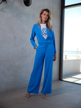 Load image into Gallery viewer, TRAMONTANA TROUSER WIDE LEG aqua
