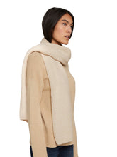 Afbeelding in Gallery-weergave laden, TOM TAILOR SCARF HALFCARDIGAN KNIT COLD BEIGE
