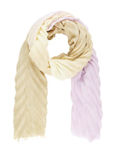 Afbeelding in Gallery-weergave laden, TOM TAILOR SCARF PLEATED DIP DYE FOREST GLADE
