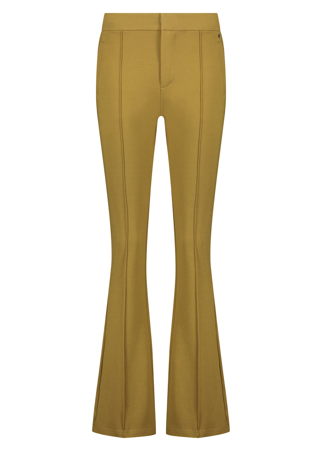 TRAMONTANA TROUSERS PUNTA FLARED KHAKI